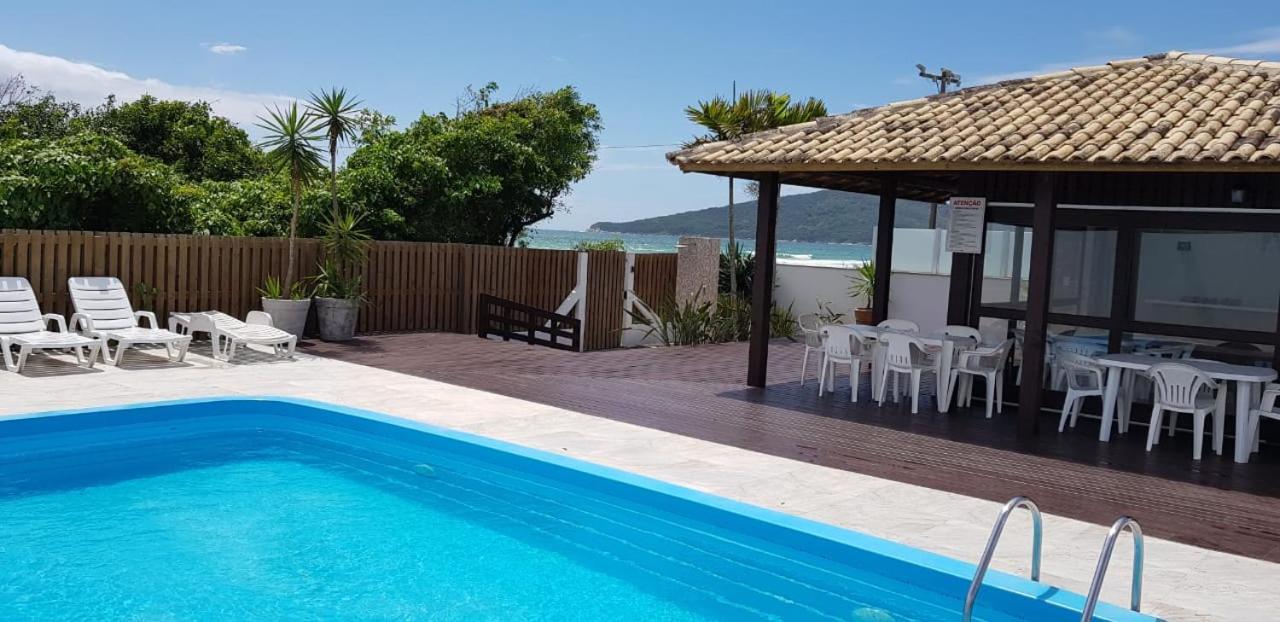 Apartamento Ilha Dos Patos Ingleses Na Beira Do Mar Florianópolis Buitenkant foto