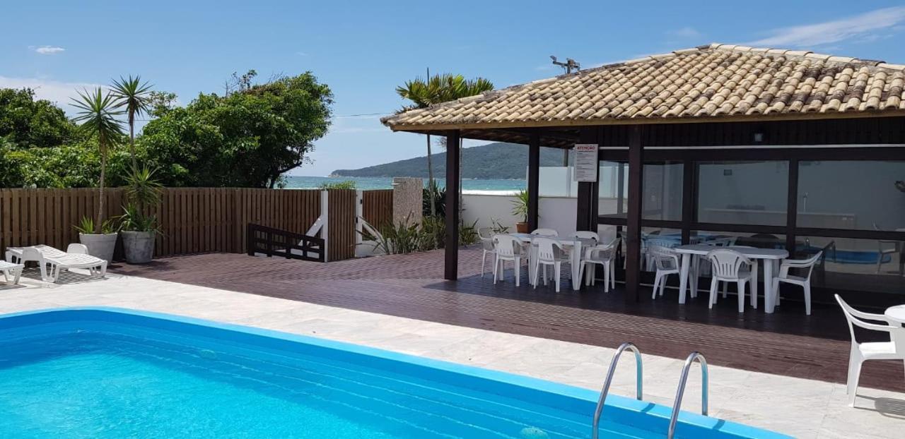 Apartamento Ilha Dos Patos Ingleses Na Beira Do Mar Florianópolis Buitenkant foto